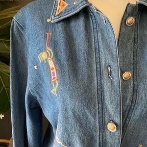 Vintage Cactus Calif Kokopelli Shirt Jacket
